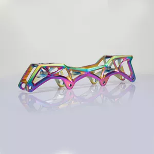 Free style skate frame-electroplating