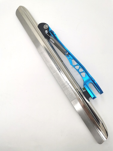 Long Track CNC ice speed skate machining